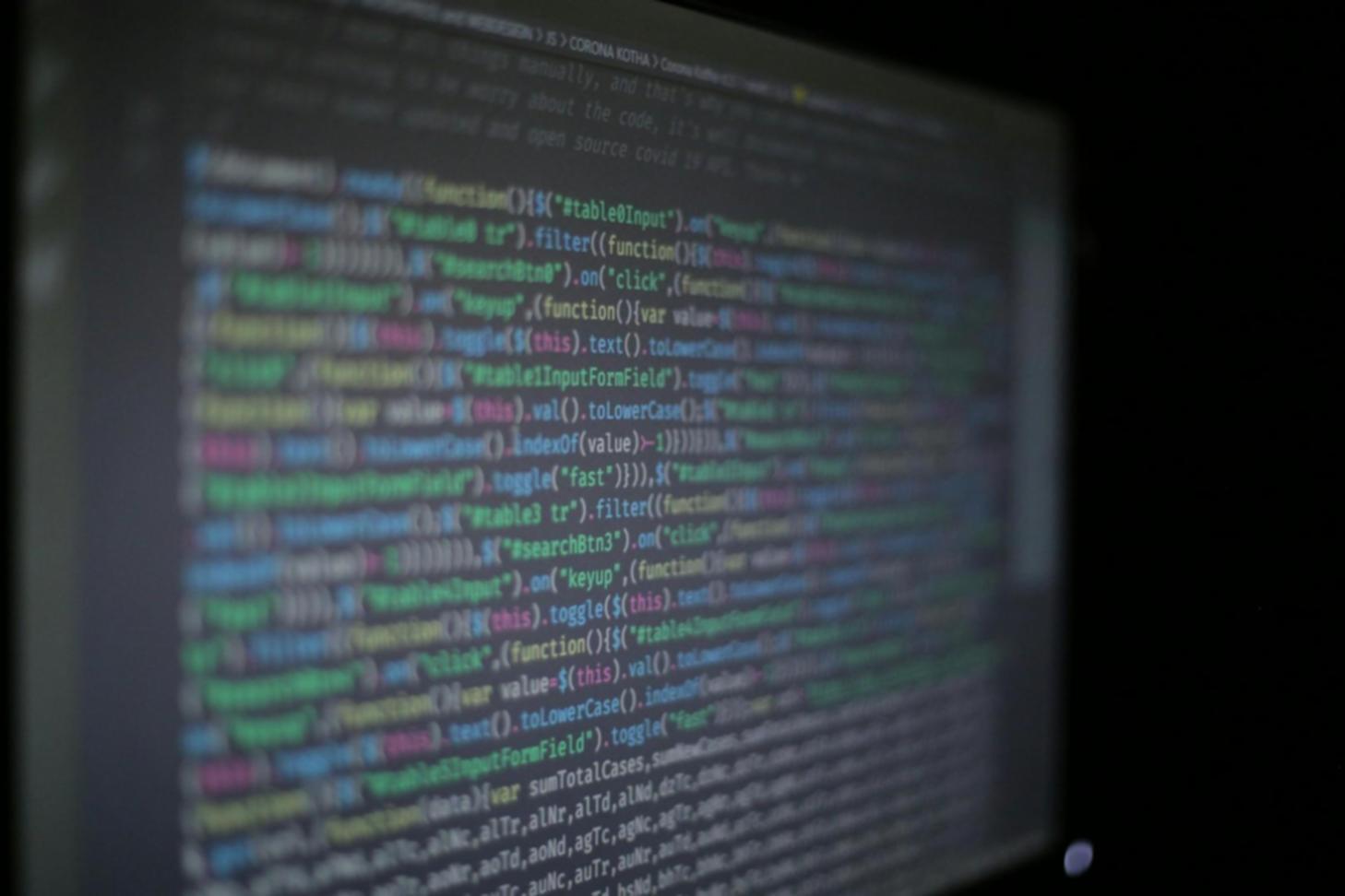 Close-up of interface wireframing process